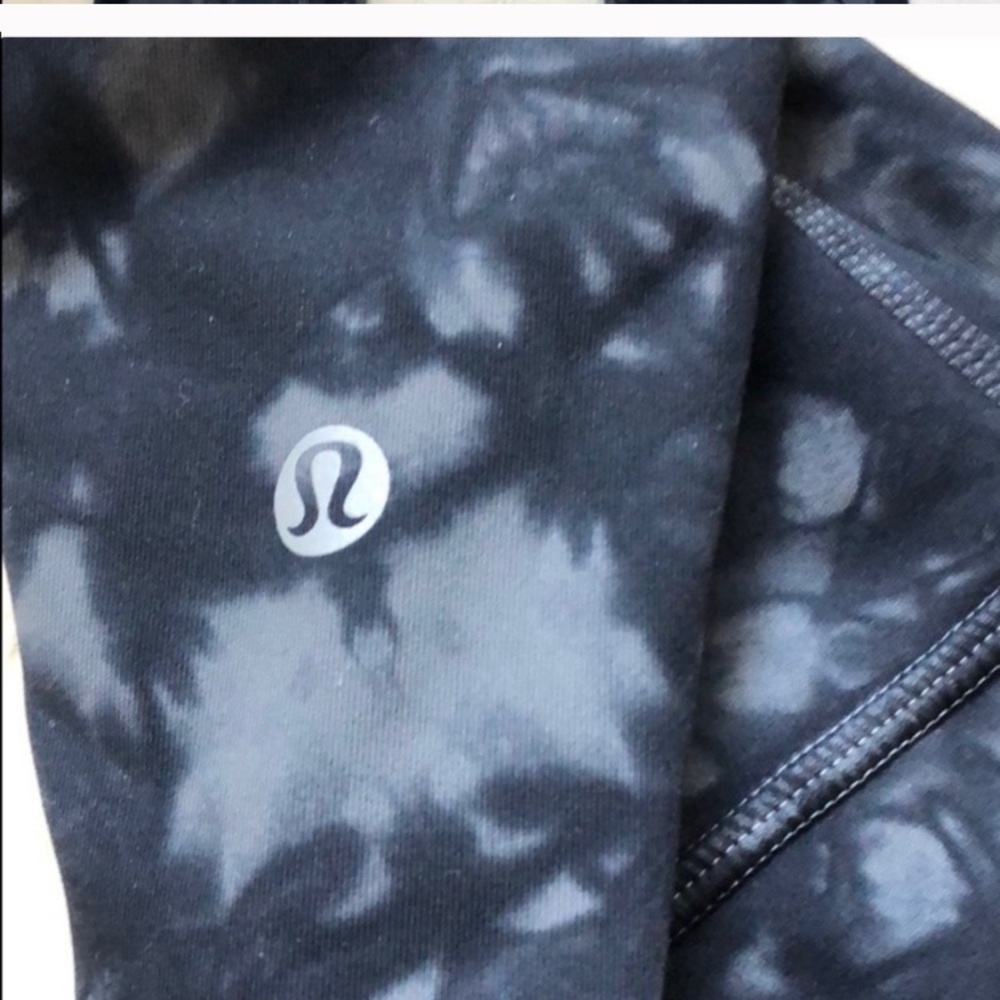 Lulu lemon wunder under diamond dye 4 crop